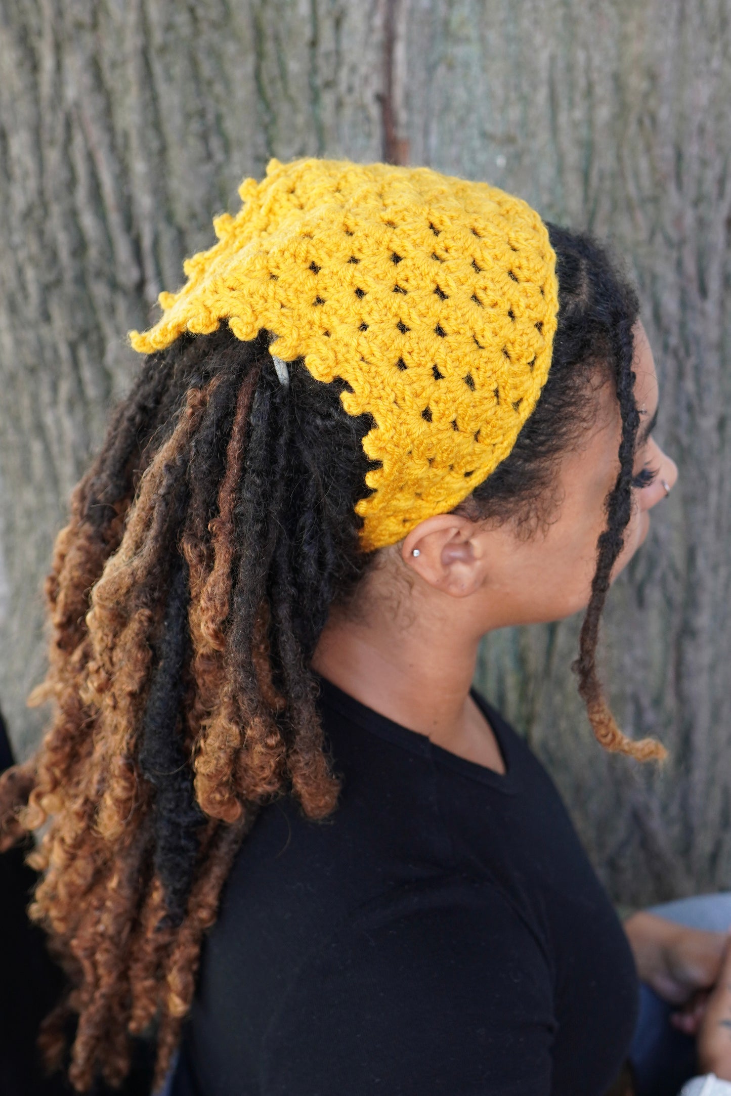 "Kare" Hand-Crochet Headband