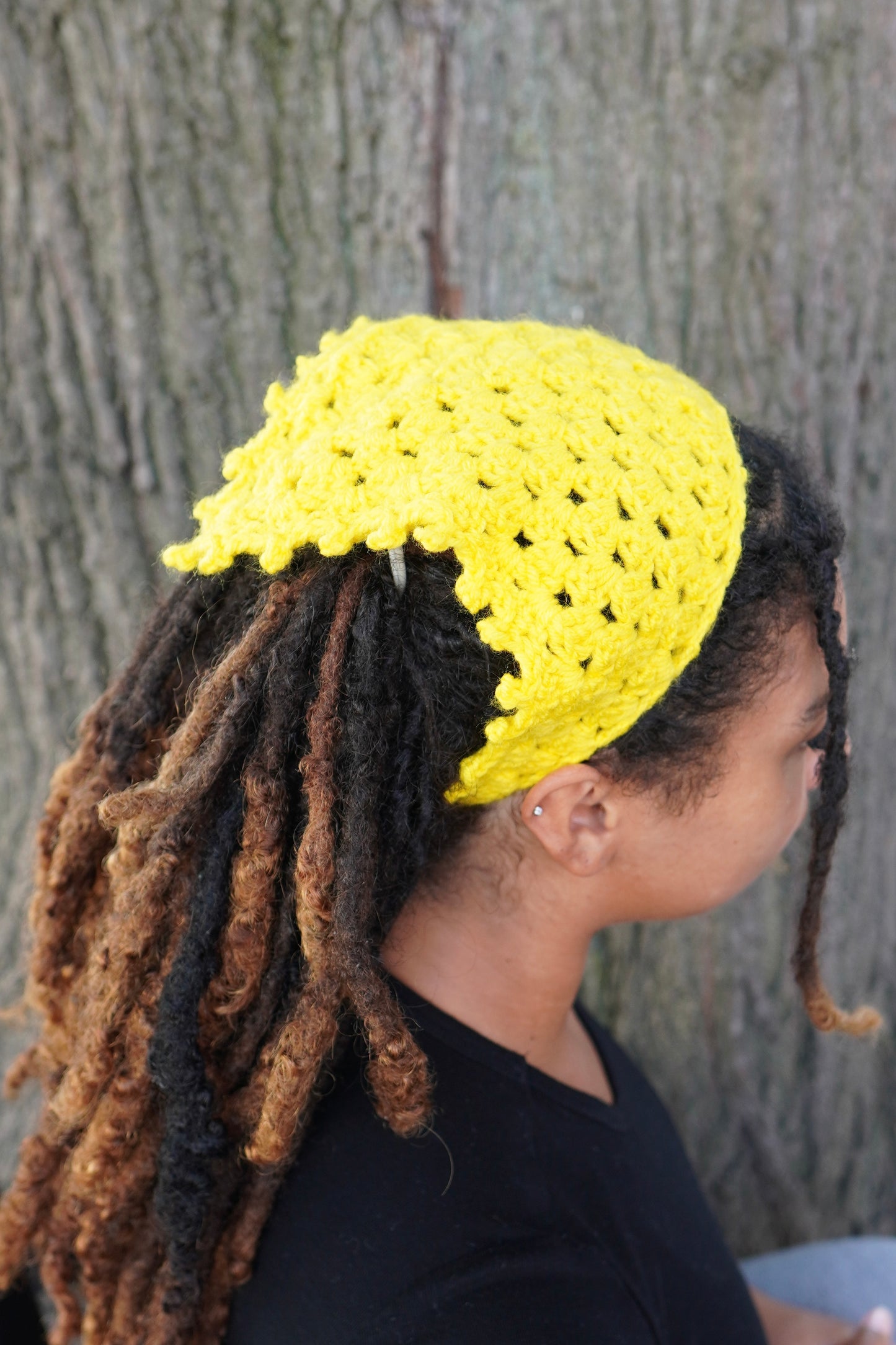 "Kare" Hand-Crochet Headband