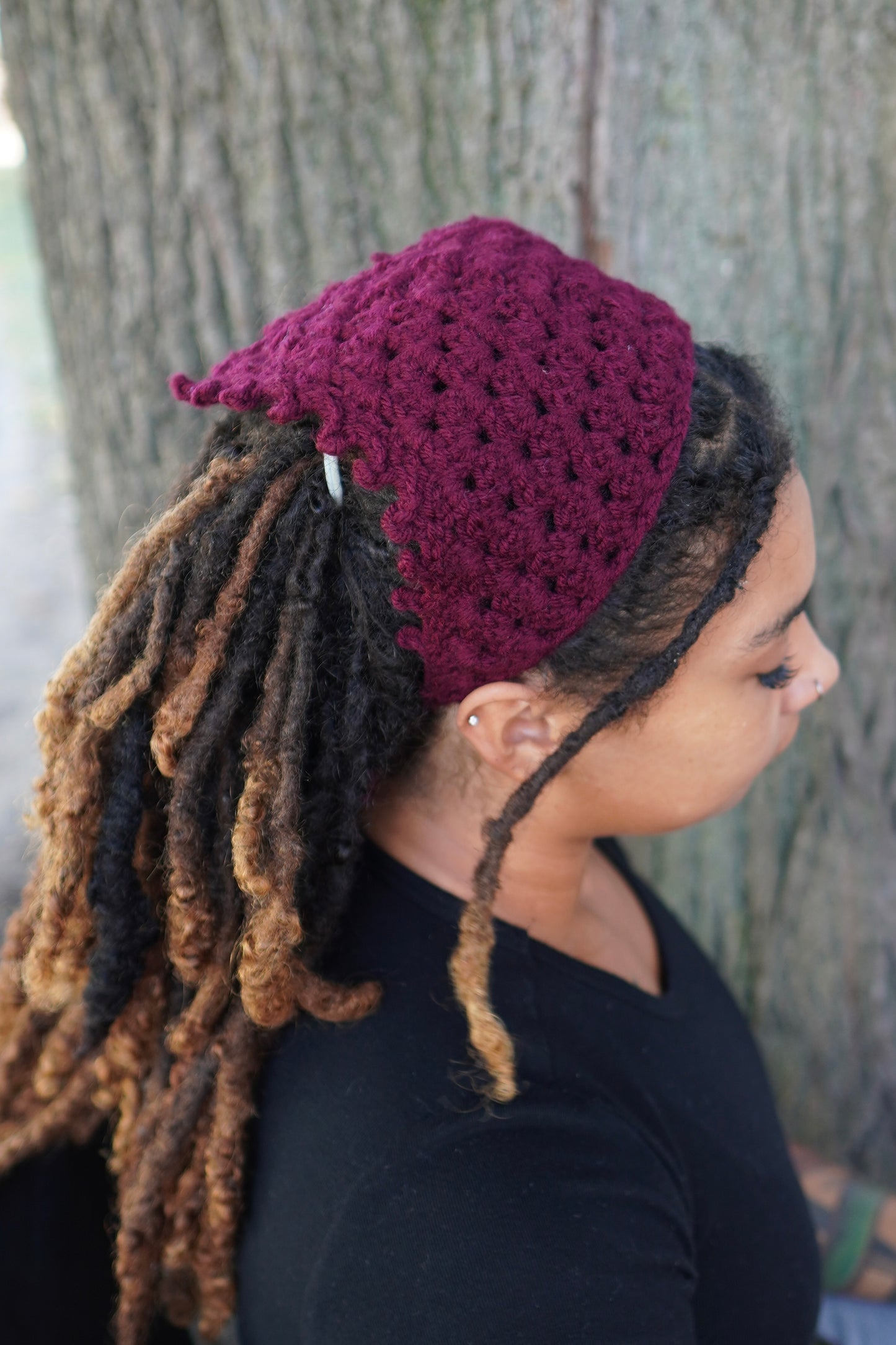"Kare" Hand-Crochet Headband