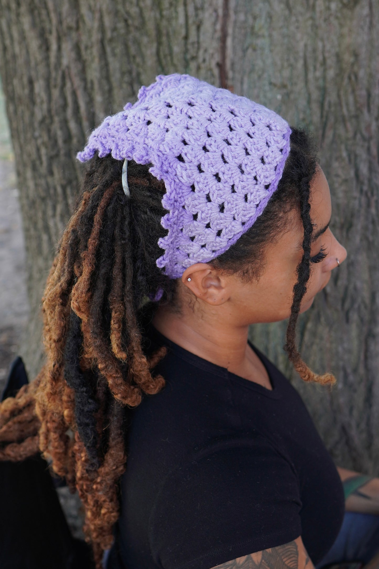 "Kare" Hand-Crochet Headband