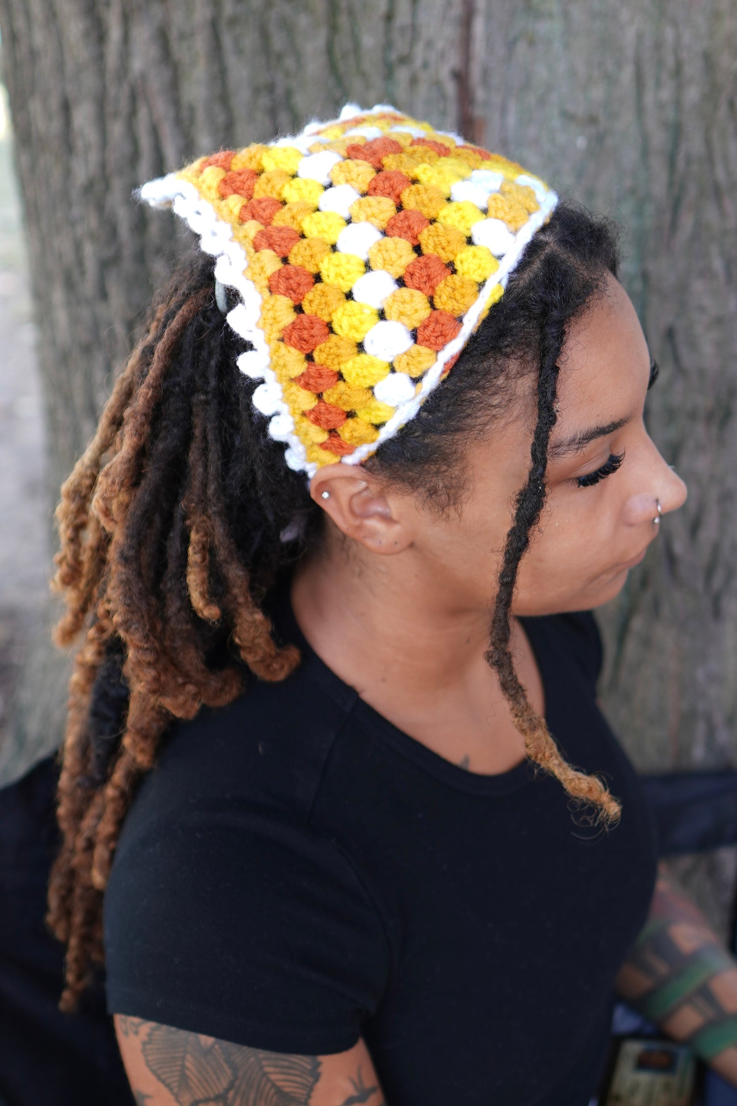 "Kare" Hand-Crochet Headband