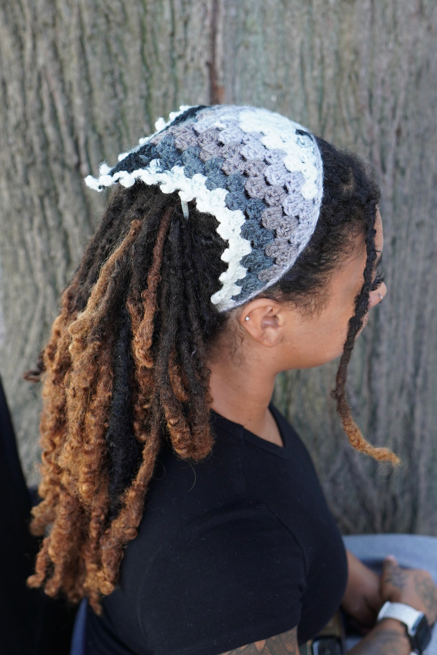 "Kare" Hand-Crochet Headband