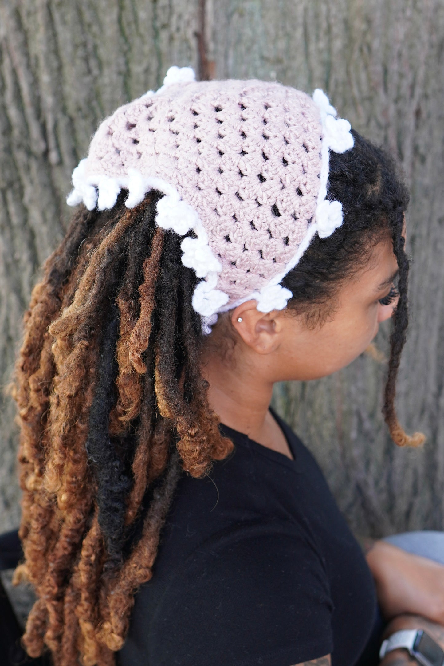 "Kare" Hand-Crochet Headband