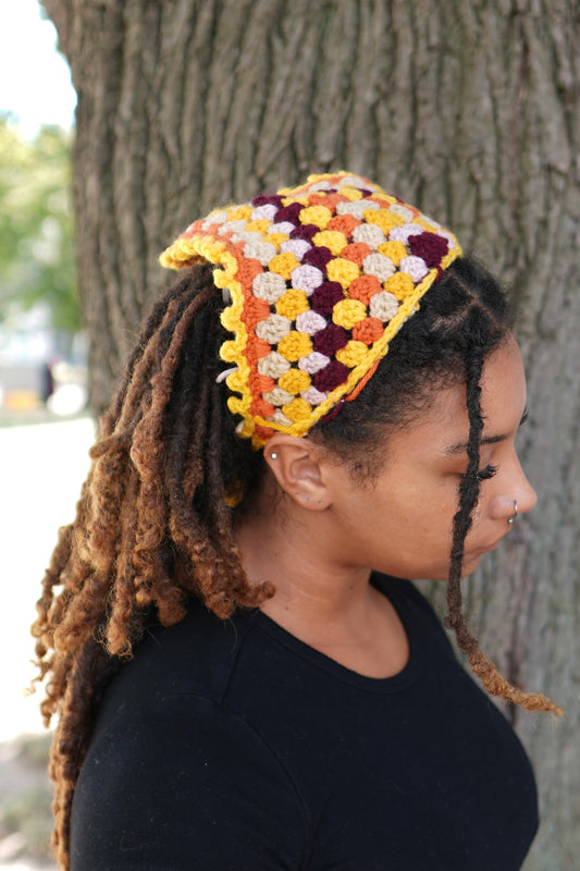 "Kare" Hand-Crochet Headband